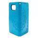 Чехол книжка кожа Art case с визитницей для Xiaomi Poco X3 NFC blue