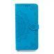 Чехол книжка кожа Art case с визитницей для Xiaomi Poco X3 NFC blue