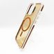 Чехол Fibra Star Shine with MagSafe для iPhone 15 Pro Max clear desert gold