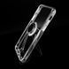 Чехол Space Ring Drop Protection для iPhone X/XS clear silver button
