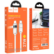 Кабель Hoco U137 Line with display Type-C to Lightning 27W/1.2m white