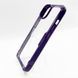 TPU+PC чехол Nillkin Nature Pro series для iPhone 13/14 deep purple/clear