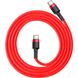 Кабель Baseus Cafule CATKLF-G09 Type-C to Type-C PD 2.0 60W 1m red