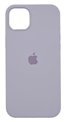 Силиконовый чехол Full Cover для iPhone 14 Plus light lilac (glycine)