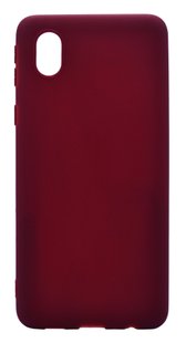 Силиконовый чехол Soft Feel для Samsung A01 Core/M01 Core marsala Candy