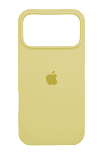 Силіконовий чохол Full Cover для iPhone 17 Pro Max lemon