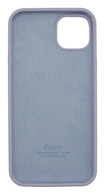 Силіконовий чохол Full Cover для iPhone 14 Plus light lilac (glycine)