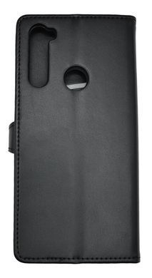 Чехол-книжка кожа для Xiaomi Redmi Note 8T black Getman Gallant PU