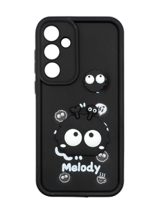 Чохол TPU Toys для Samsung A35 black/melody Full Camera