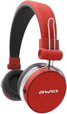 Bluetooth навушники AWEI A700BL black-red