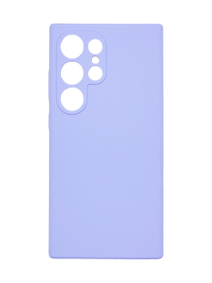 Силіконовий чохол WAVE Full Cover для Samsung S24 Ultra light purple Full camera