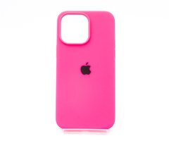 Силіконовий чохол Full Cover для iPhone 14 Pro Max barbie pink