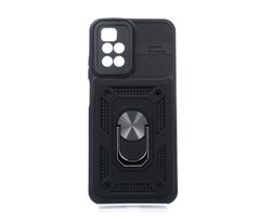 Чохол SP Serge Ring for Magnet для Xiaomi Redmi 10 2021/2022 black протиударний Full Camera