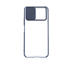 TPU чохол Camshield mate для Xiaomi Mi 11 Lite blue шторка/захист камери