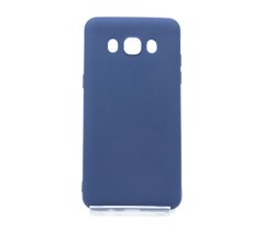 Силиконовый чехол Soft feel для Samsung J510 blue Candy