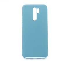 Силіконовий чохол Soft feel для Xiaomi Redmi 9 powder blue Сandy