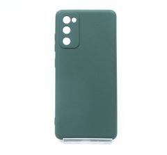Силіконовий чохол WAVE Colorful для Samsung S20FE forest green Full Camera (TPU)