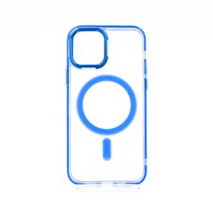 Чохол TPU Iris with Magsafe для iPhone 12/12 Pro blue