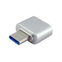 Переходник OTG USB - USB Type-C NO-02 short mix color