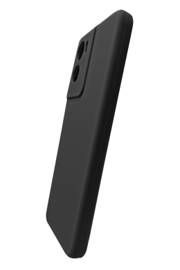 Силиконовый чехол Full Cover Lakshmi для Motorola Moto G06 black (AA) Full Camera без logo