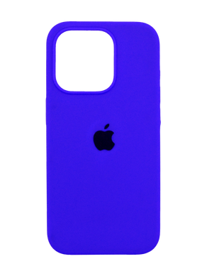 Силіконовий чохол Full Cover для iPhone 15 Pro indigo