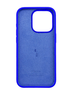 Силіконовий чохол Full Cover для iPhone 15 Pro indigo