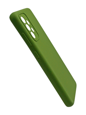 Силіконовий чохол Full Cover для Samsung A52 dark green Full Camera без logo