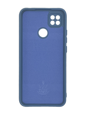 Силіконовий чохол Full Cover для Xiaomi Redmi 9C navy blue Full Camera без logo