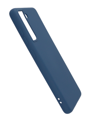 Силіконовий чохол WAVE Colorful для Samsung S21FE blue (TPU)
