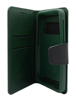 Універсальний чохол книжка Mobileare 5.5-6.0" dark green