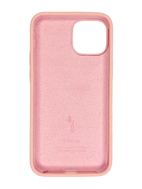 Силіконовий чохол Full Cover для iPhone 13 mini salmon pink