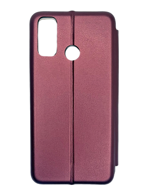 Чехол книжка Original кожа для Huawei P Smart 2020 marsala (4you)
