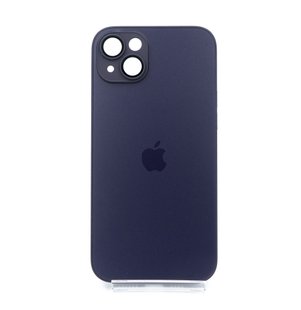 Чохол TPU+Glass sapphire matte case для iPhone 14 Plus deep purple