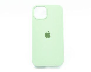 Силиконовый чехол Full Cover для iPhone 13 pistachio
