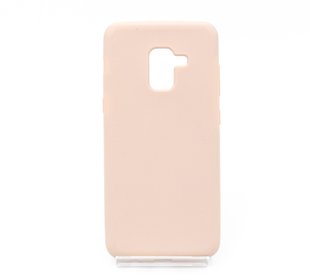 Силіконовий чохол Full Cover SP для Samsung A8 2018 pink sand