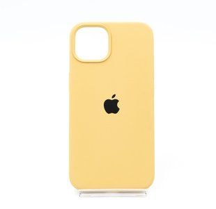 Силиконовый чехол Full Cover для iPhone 13 gold