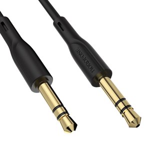 AUX кабель Borofone BL1 black