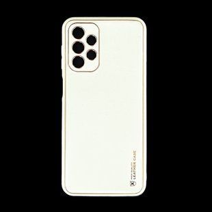 Чохол шкіра Xshield для Samsung A23 4G white Full Camera