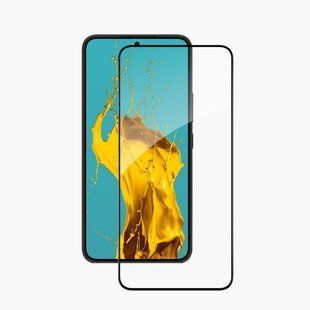 Захисне 2,5D скло Full Coverage для Samsung S22+ black Glasscove