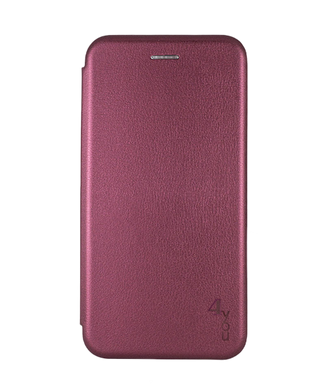 Чехол книжка Original кожа для Huawei P Smart 2020 marsala (4you)