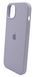 Силіконовий чохол Full Cover для iPhone 14 Plus light lilac (glycine)