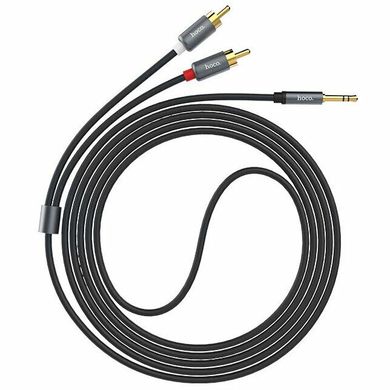 AUX кабель Hoco UPA10 1.5m metal gray