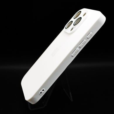 Чохол AG-Glass Matte Camera Lens with Magsafe для iPhone 15 Pro pearly white