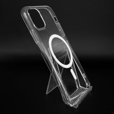 Накладка WAVE Premium Crystal Case with MagSafe iPhone 11 transparent (пластик)