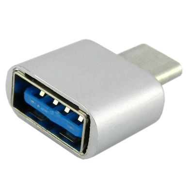 Переходник OTG USB - USB Type-C NO-02 short mix color