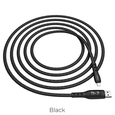 USB кабель Hoco S6 sentinel Lightning 1.2m black