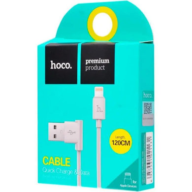 USB кабель HOCO UPL11 Lightning white 120 см