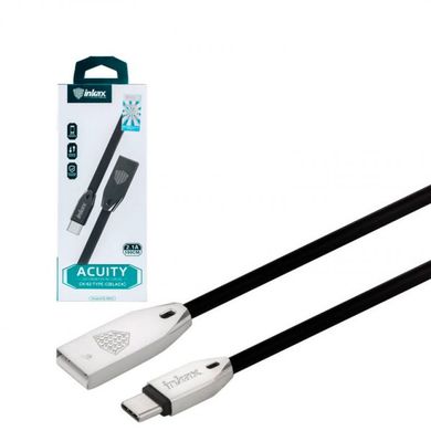 USB кабель Inkax CK-62 Type-C 2.1A 1m black