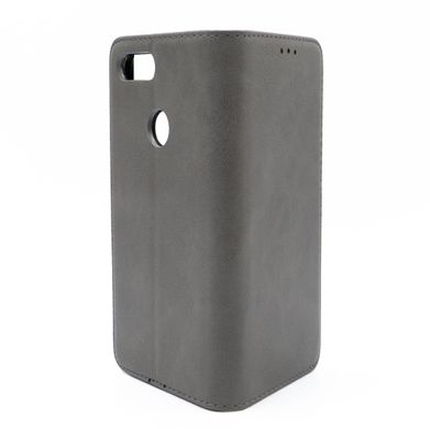 Чохол книжка Black TPU Magnet для Xiaomi Mi8 Lite/Mi8 Youth gray