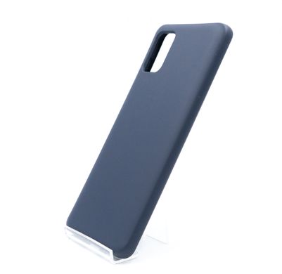Силіконовий чохол Full Cover для Samsung A51 midnight blue без logo